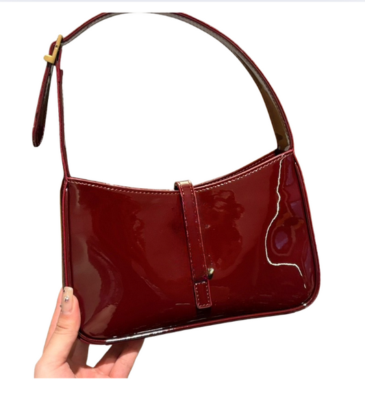Patent Shoulder Bag