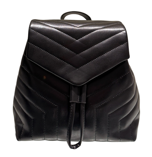 Puffy Leather Backpack