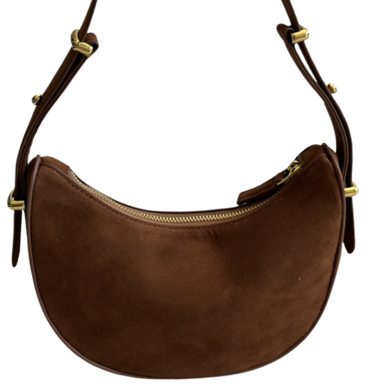 Suede Small Shoulder Bag