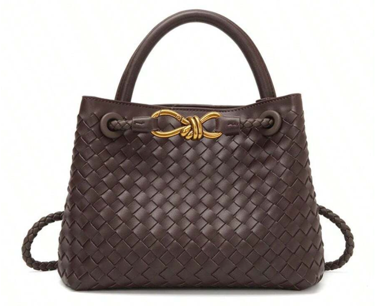 Top Handle Woven Bag