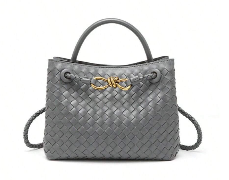 Top Handle Woven Bag