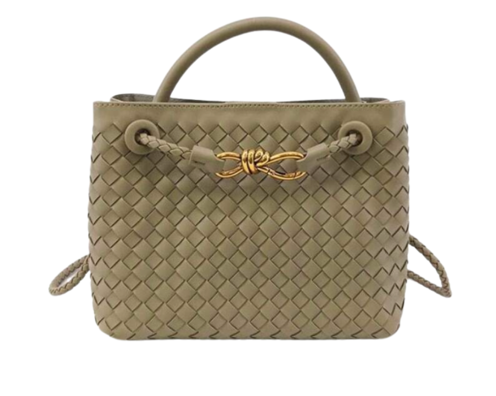 Top Handle Woven Bag
