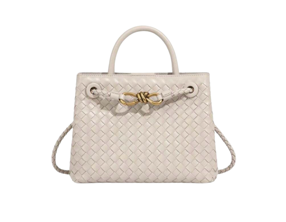 Top Handle Woven Bag
