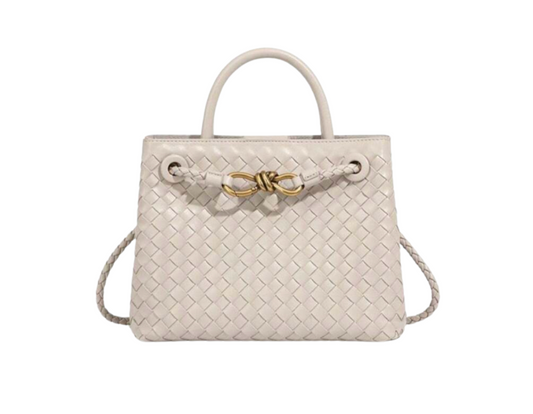 Top Handle Woven Bag