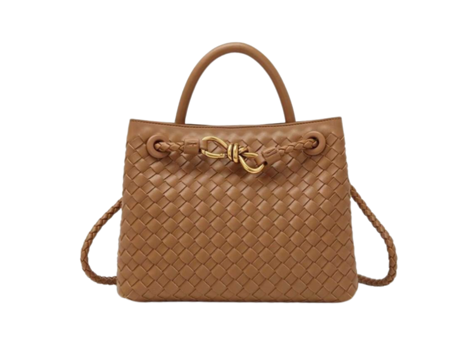 Top Handle Woven Bag