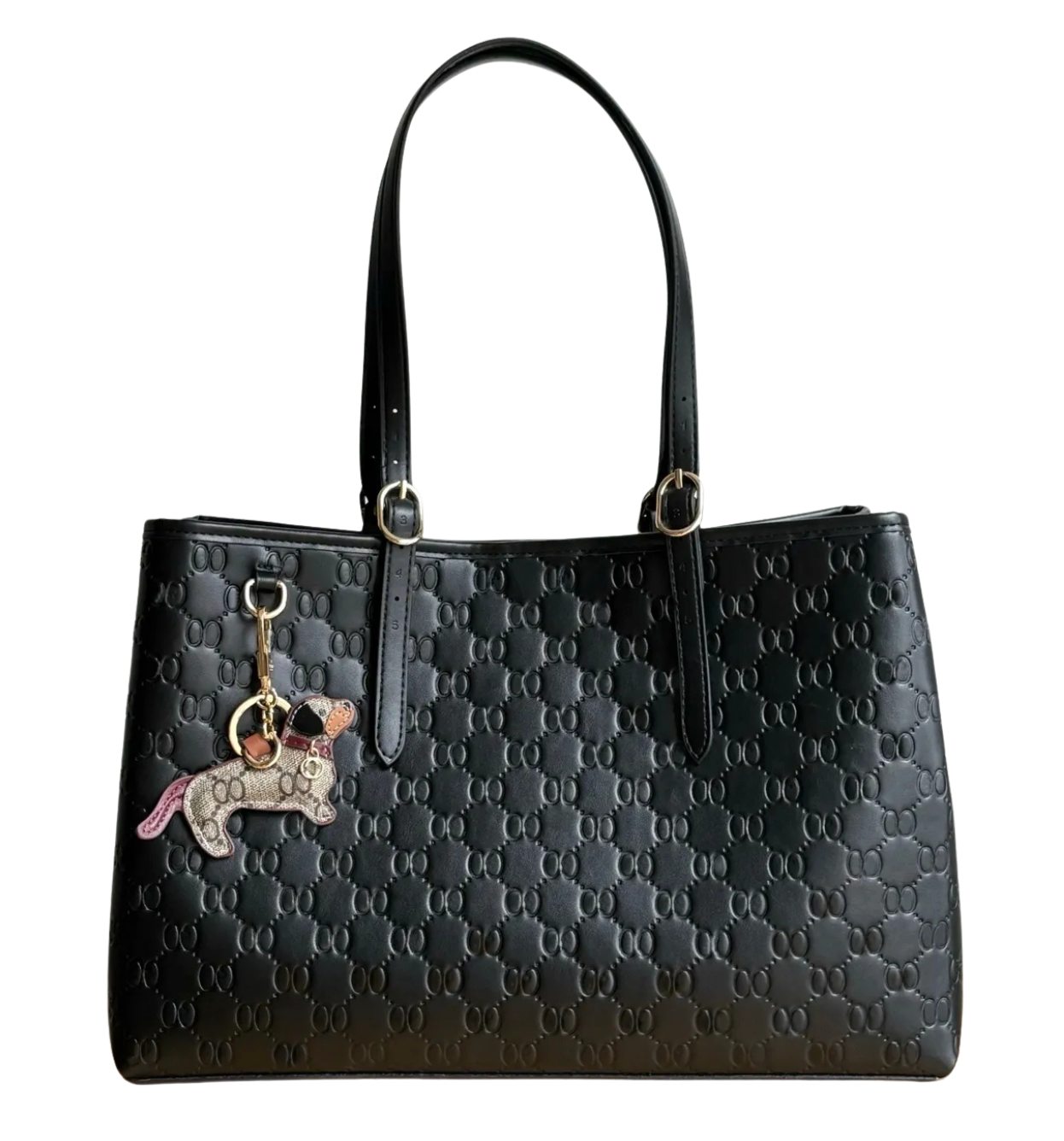Medium Embossed Tote Bag