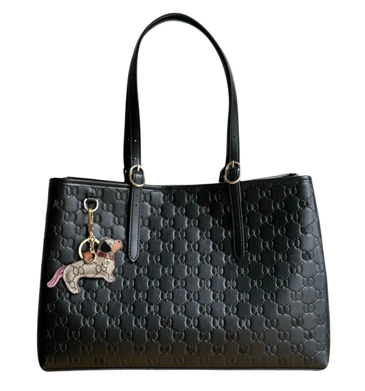 Medium Embossed Tote Bag