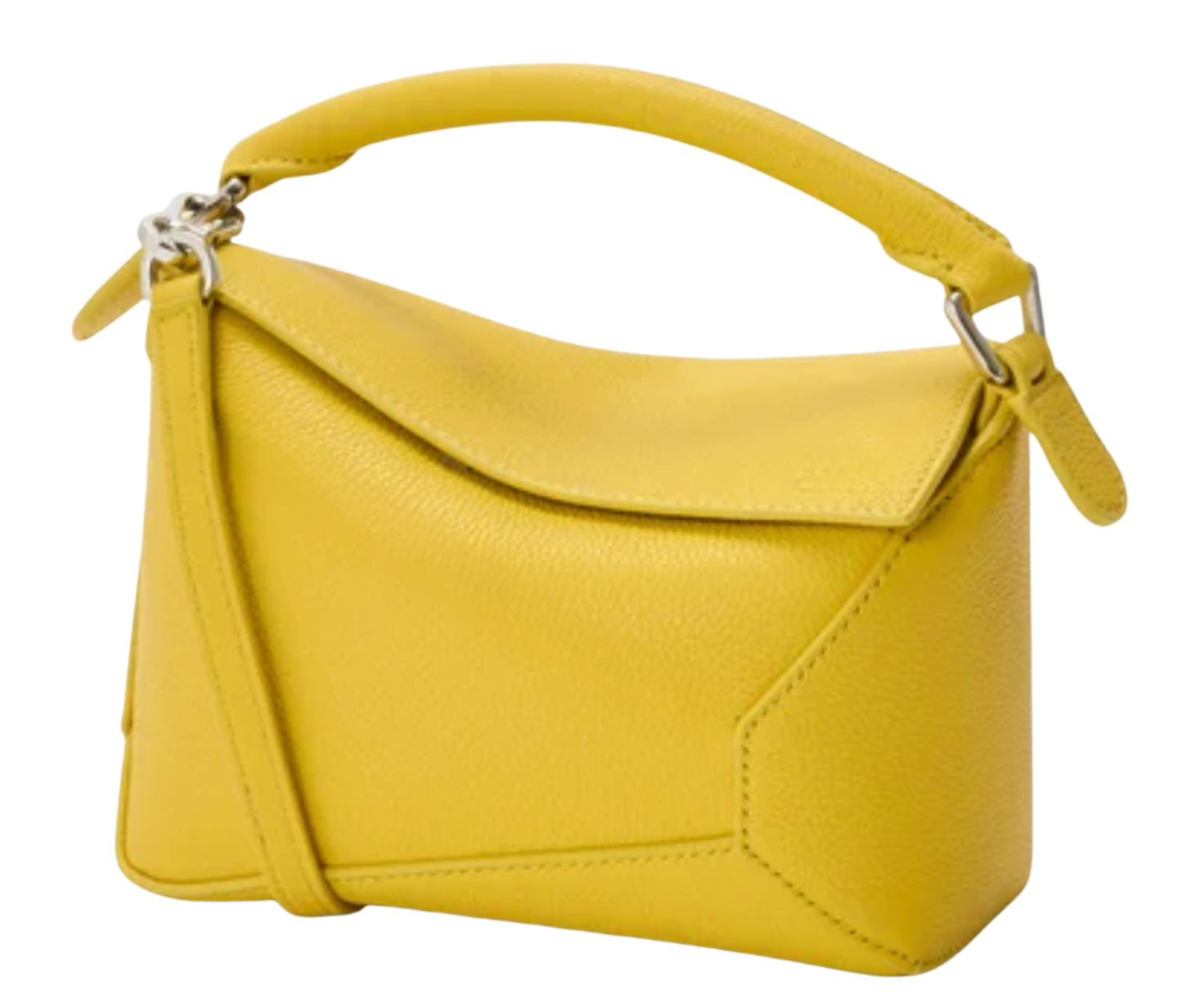 Mini Puzzle Flap Bag with Nylon Strap