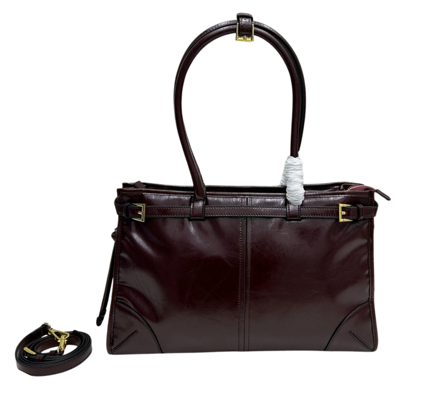 Large Patent Leather Tote
