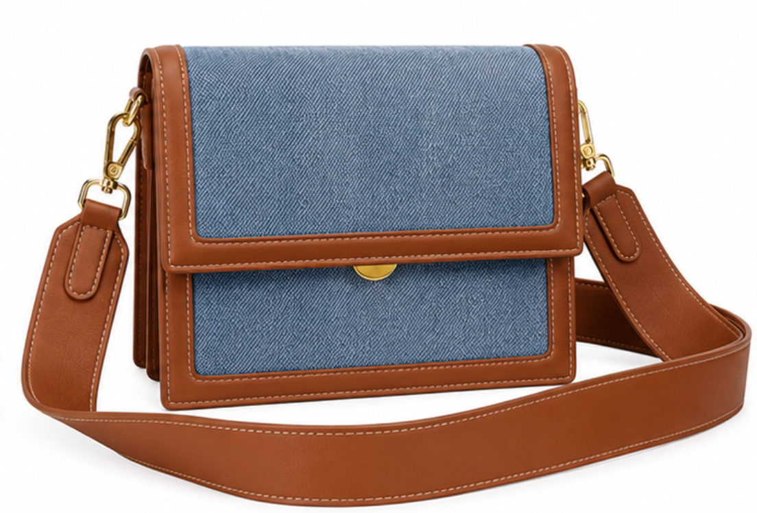 Equestrian-Style Shoulder Bag