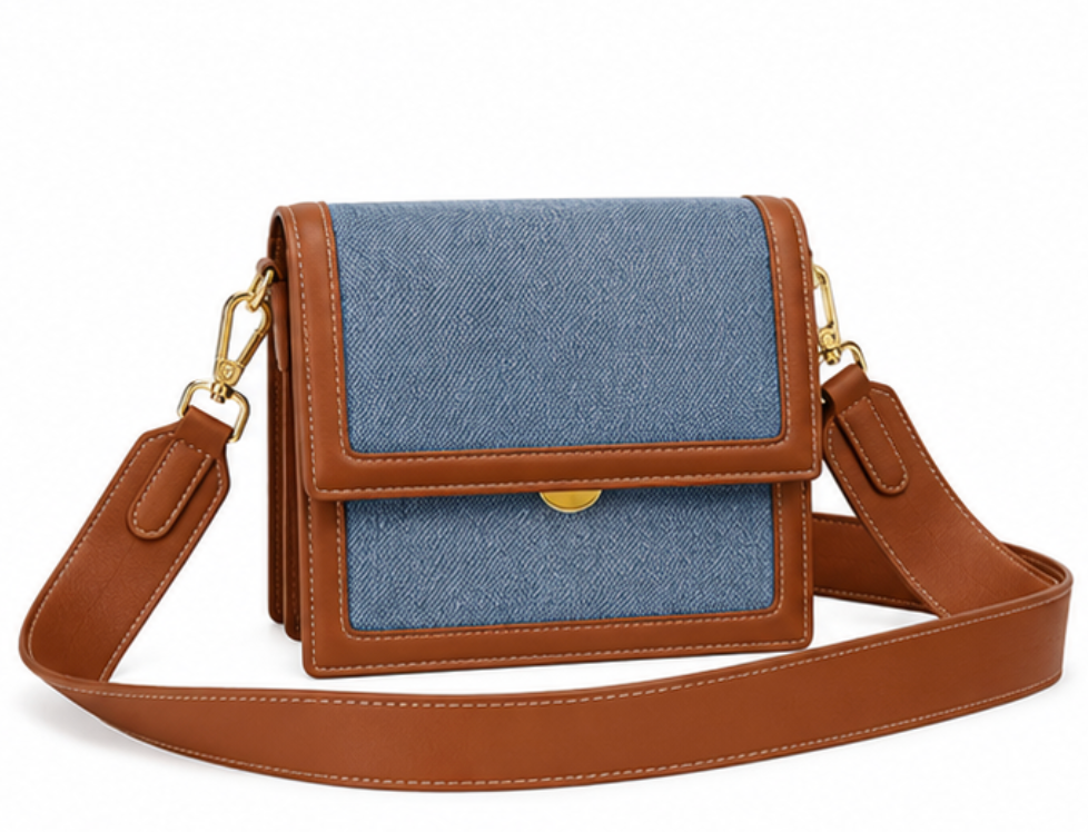 Equestrian-Style Shoulder Bag