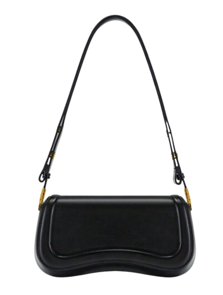 Small Blonde Leather Shoulder Bag