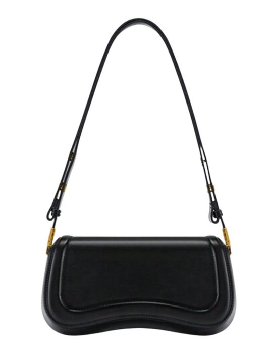 Small Blonde Leather Shoulder Bag